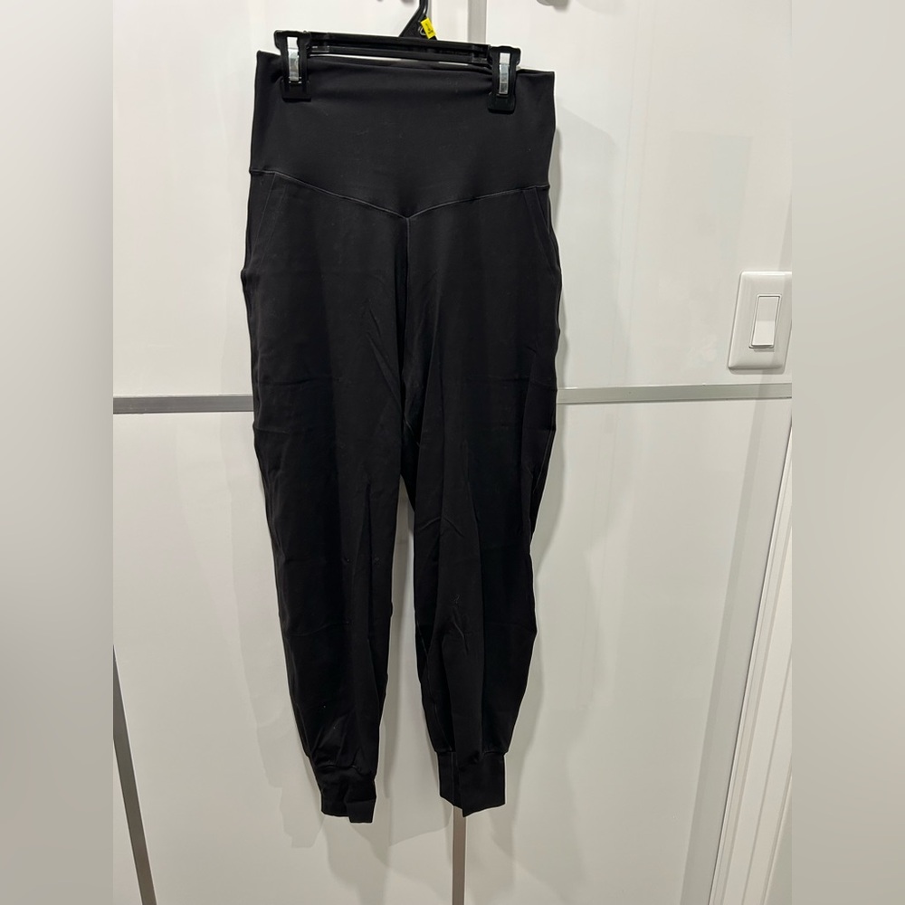 Aerie Black High-Waisted Joggers